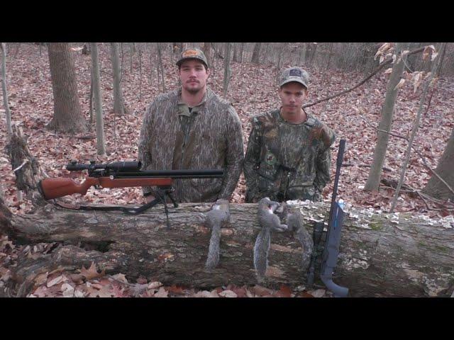 Squirrel Hunting Late Season (PCP Air Rifle Hunting) Air Venturi / Umarex Komplete