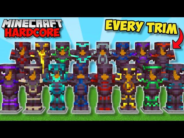 I Found EVERY ARMOR TRIM in Minecraft 1.20 Hardcore (#82)