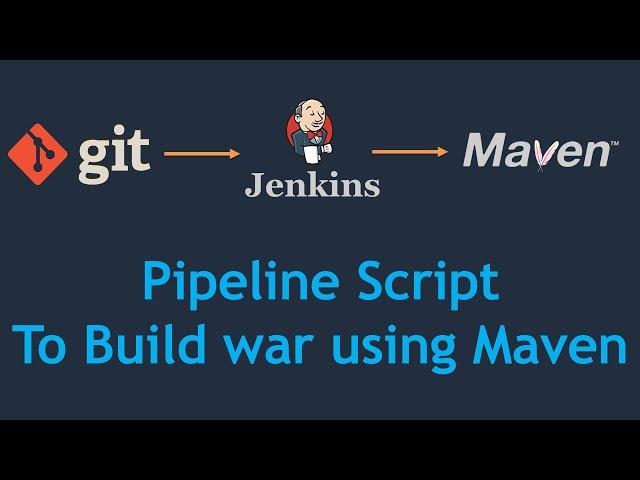 3. Jenkins Pipeline - Build a Maven Project Using Declarative Pipeline | Pipeline Script for Maven