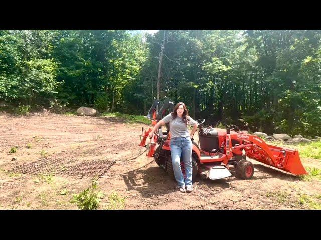 Creating my new BACKYARD! 