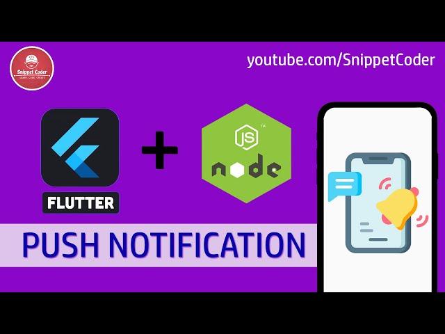 Flutter Push Notification Using NodeJS API