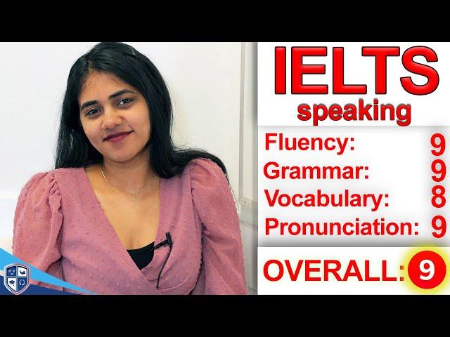 IELTS Speaking Super Fluent Band 9 India