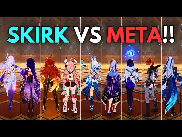 21 STRONGEST DPS vs SKIRK !! F2P NUKE SHOWCASE [ Genshin Impact ]
