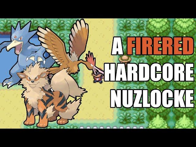 Pokemon FireRed Hardcore Nuzlocke (No items, No overleveling)