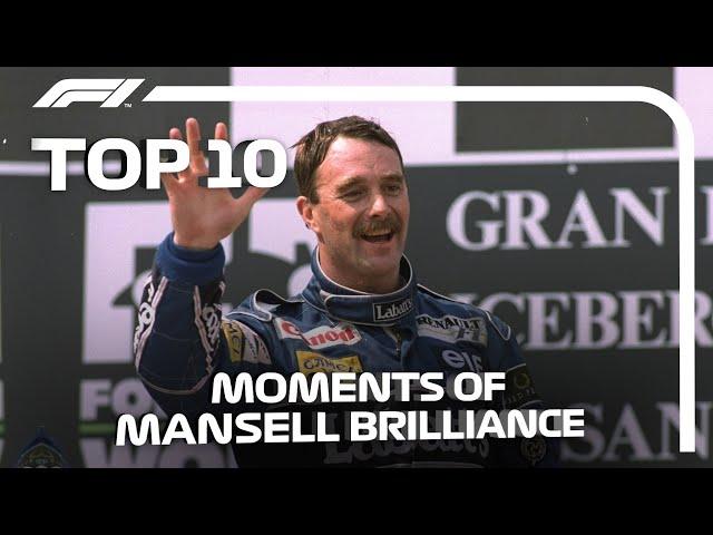 Top 10 Moments of Nigel Mansell Brilliance