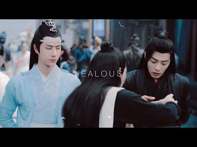 the untamed 陈情令 | lan wangji and wei wuxian - jealous