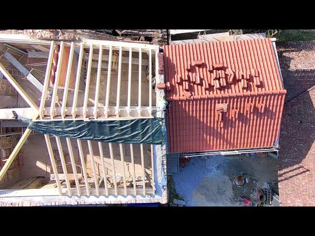 Building the BIG Roof and More - Stone House Renovation