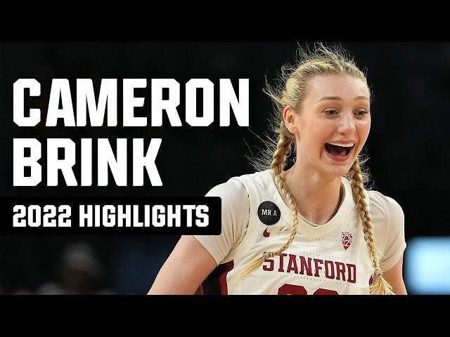 Cameron Brink 2022 NCAA tournament highlights
