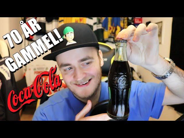 SMAKER PÅ 70 ÅR GAMMEL COCA-COLA!