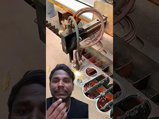 Metal cutting machinery Reaction in hindi. #machinelearning