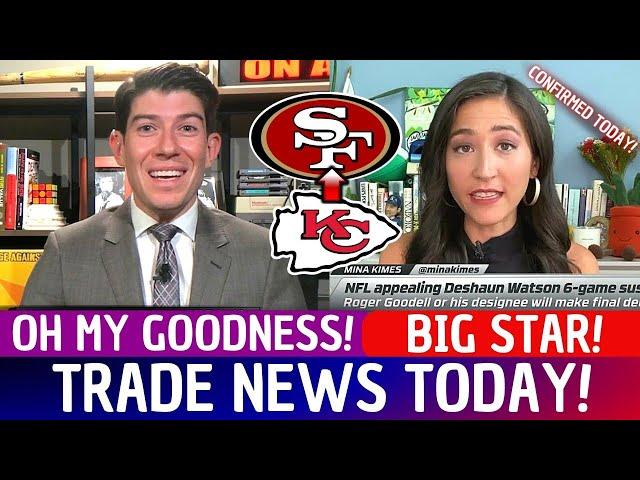 EXPLODED ON THE WEB! BOMBASTIC EXCHANGE! ARRIVAL OF REINFORCEMENT EXCITES FANS! 49ERS NEWS!