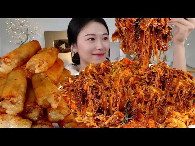 ASMR 마라샹궈는 역시 통대창이랑 조합이 끝내줘요 마라샹궈 대창 리얼먹방 :) Malaxianguo , the beef tripe MUKBANG