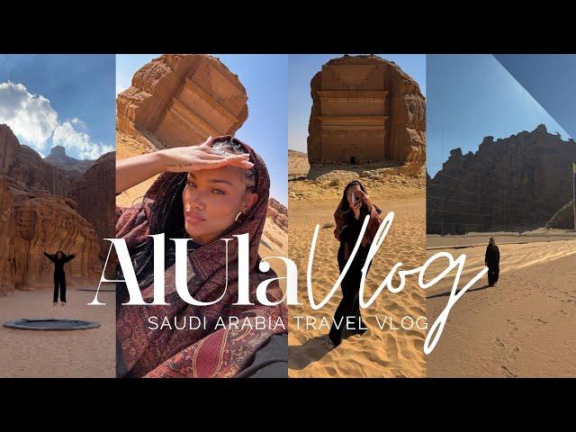 travel vlog! I spent a weekend in Saudi Arabia! giant swing +elephant rock &more | Allyiahsface vlog