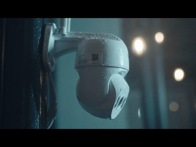 blurams Omni Outdoor Cam: 2K Ultra HD, Color Night Vision, 360° PTZ Security