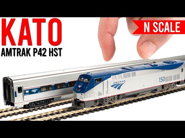 Trying American N Scale | Kato Amtrak P42 Train Pack | Unboxing & Review