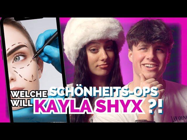 Welche Schönheits-Ops will @KaylaShyx? Mit @KaylaShyx  und @itslukaswhite #4 #ismp