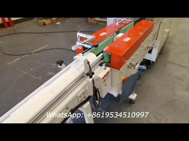 Automatic high speed toilet tissue paper single roll packing machine