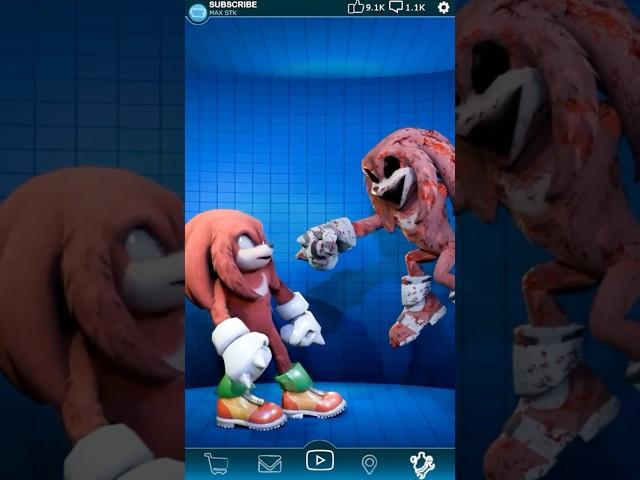 Sonic VS Sonic EXE Characters in FNAF AR Workshop #sonic #shorts