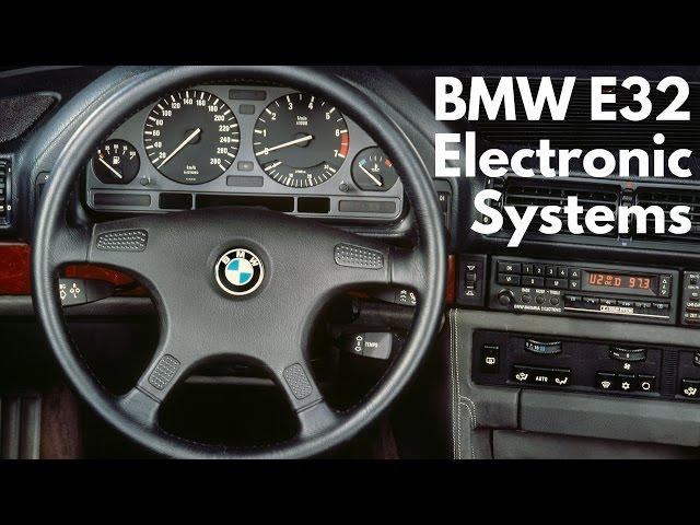 BMW 7 Series (E32) Electronic Systems