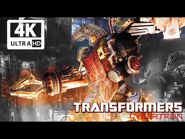 Megatron Battles Omega Supreme (Transformers: War For Cybertron) 4K 60FPS Ultra HD