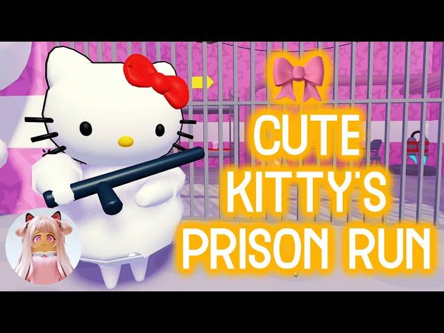  CUTE KITTY'S PRISON RUN! (Obby) | Roblox Obby Gameplay Walkthrough No Death [4K]