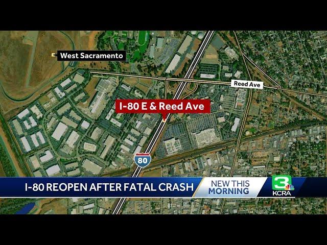 Motorcyclist killed in hit-and-run crash on I-80 in West Sacramento