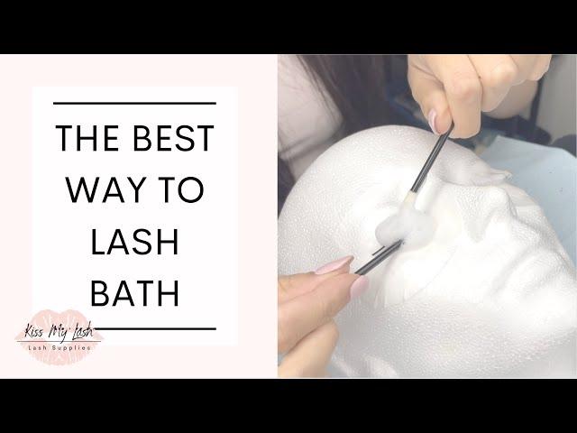 Double Lash Baths - The Key to Better Retention | KML Pro