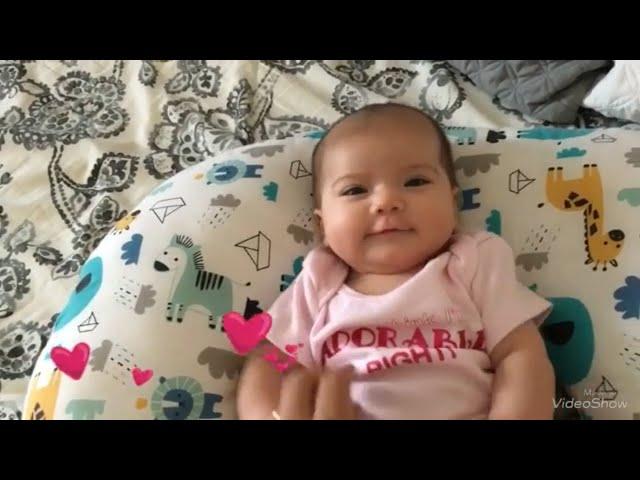 Cute Baby Hiccups | Meet Miss Zoe