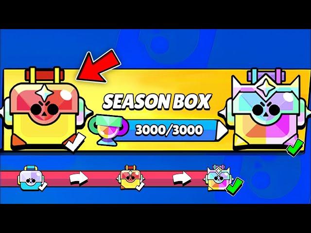 LEGENDARY SEASON GIFTS!!!!- brawl Stars rewards