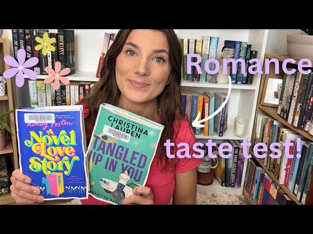 Popular Romance Taste Test: A Novel Love Story & Tangled Up In You