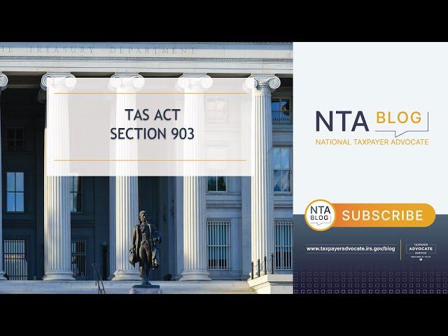 TAS ACT Section 903