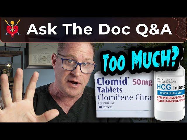 Too Much HCG / Clomid? What to Use Instead for Fertility on TRT - Ask The Doc