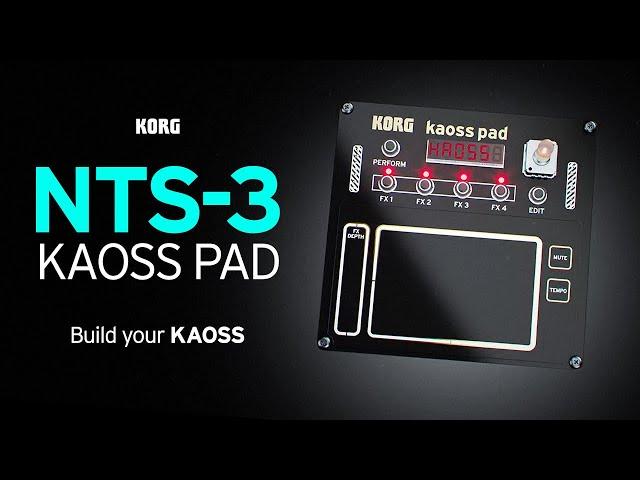 NTS-3 kaoss pad - Build your KAOSS