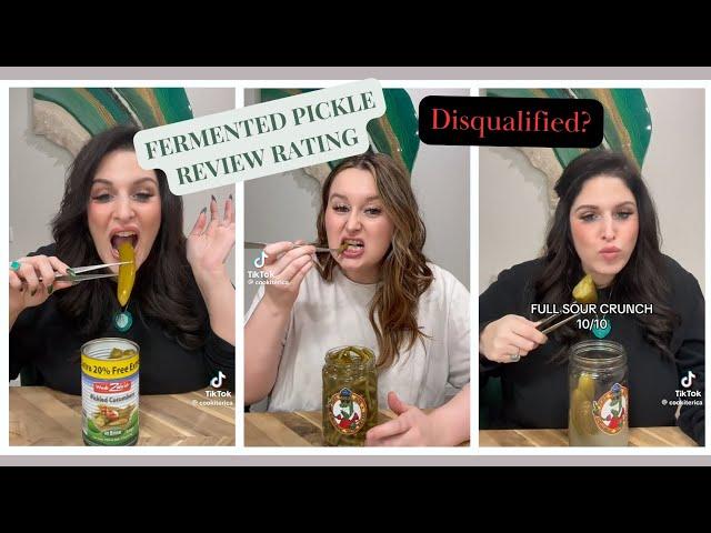 VIRAL FERMENTED PICKLE RATING PART 2! by: Cookiterica