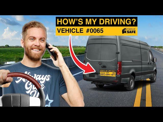 Putting "How's My Driving?" on My Van, but it's My Own Number & Cutting People Off