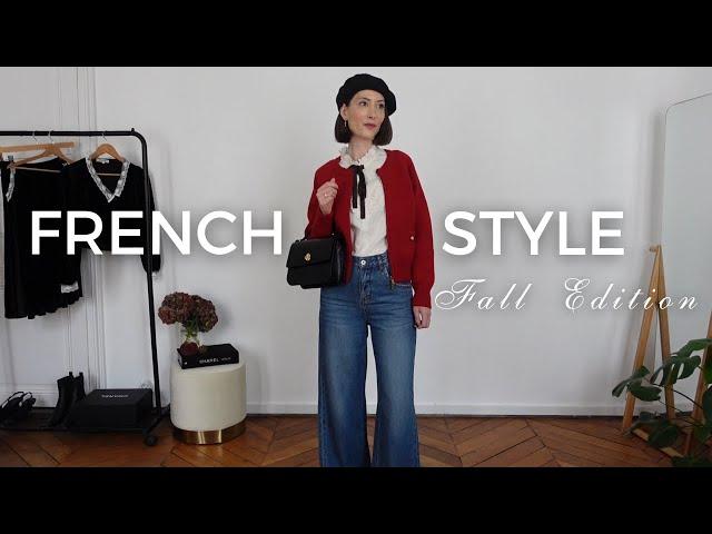 4 Timeless and Classic French Style Fall Outfits