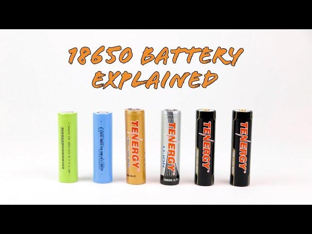 All you need to know about 18650 batteries