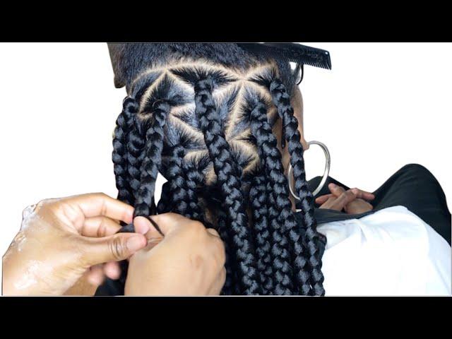 BRAIDS CLASS: Get Perfect box braids Length, Size, Parting, Extend & Borrow, + Fast Gripping roots