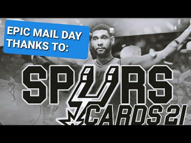 Epic Mail Day! Spurs Cards 21 Delivers!!!  WOW Titans Carepackage! I'm floored! 