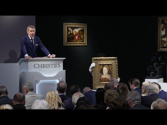 Auction Highlight | Bidding at Christie's | Portrait of Queen Elizabeth I