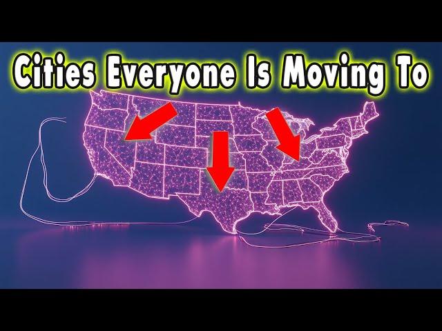 Top 10 Cities EVERYONE is MOVING TO in America in 2025