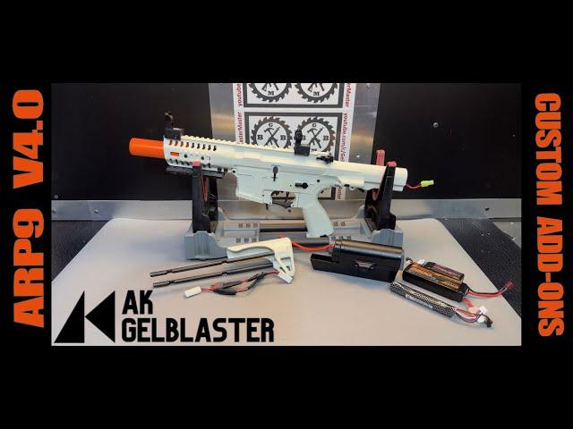 Custom Add Ons for ARP9 Gel Ball Blaster (TOY!!) from AKGELBLASTER