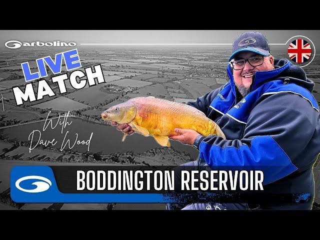 LIVE MATCH BODDINGTON RESERVOIR | TOP ROD CHAMPIONSHIP 2024 | DAVE WOOD | GARBOLINO