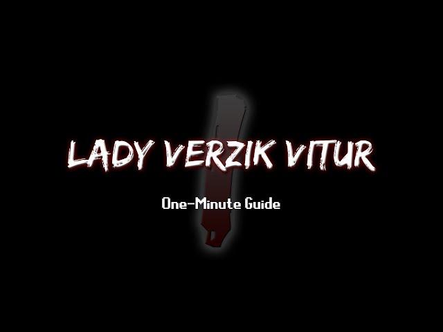 Verzik P1 - OSRS One Minute Guide