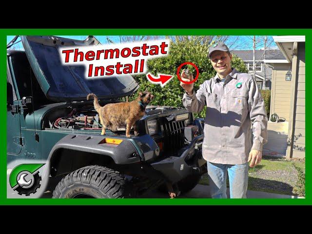 Jeep Thermostat install: Some Trouble