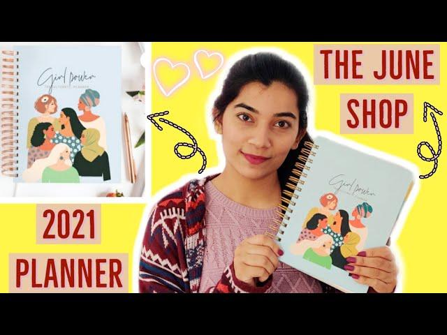 BEST 2021 Planner in India | THE JUNE SHOP-The Ultimate Planner | Flip-Through + Detailed Review