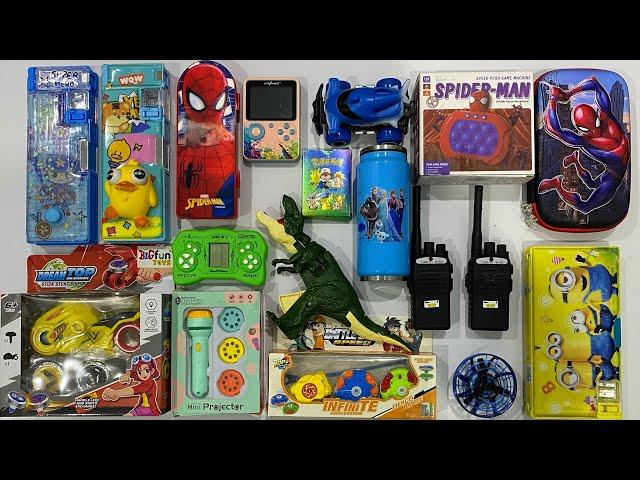 Latest Toys Collection, RC Car, Spinner, Walkie Talkie, Pencil Box, Video Game