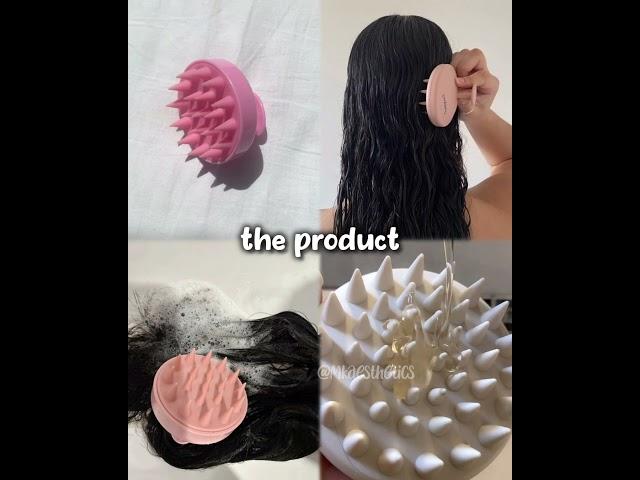 the product vs the their ️magical results️ #aesthetic #glasskin #haircare #shorts