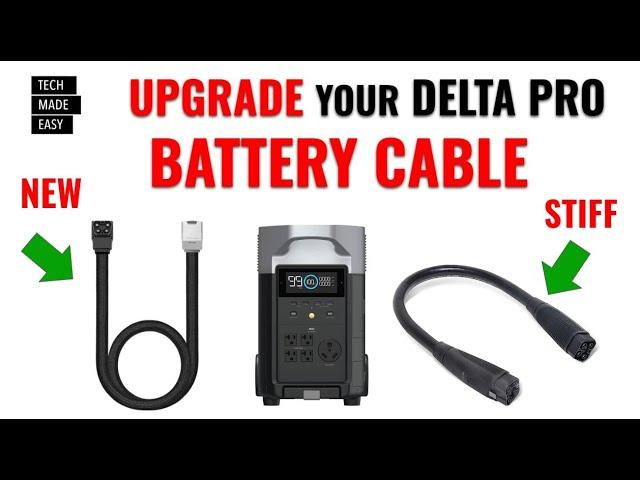 UPGRADE Your Delta Pro Battery Cable