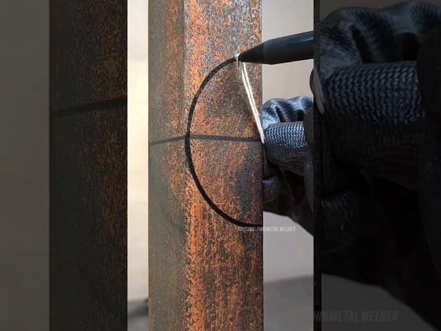 brilliant tricks of thin metal work that few people know about #welding #welder #metalworing